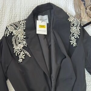 Gibson Latimer Black Embellished Women's Jacket